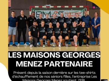 🫱🏼‍🫲🏼𝑳𝑬𝑺 𝑴𝑨𝑰𝑺𝑶𝑵𝑺 𝑮𝑬𝑶𝑹𝑮𝑬𝑺 𝑴𝑬𝑵𝑬𝒁 - 𝑷𝑨𝑹𝑻𝑬𝑵𝑨𝑰𝑹𝑬 𝑫𝑬 𝑳'𝑬𝑩𝑳🫱🏼‍🫲🏼
Présent depuis déjà un an sur les tee-shirts d'échauffement l'entreprise Les Maisons Georges Ménez...