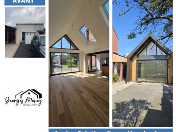 🏠REALISATION - En finition
🟡Transformation d'un garage en pièce de vie