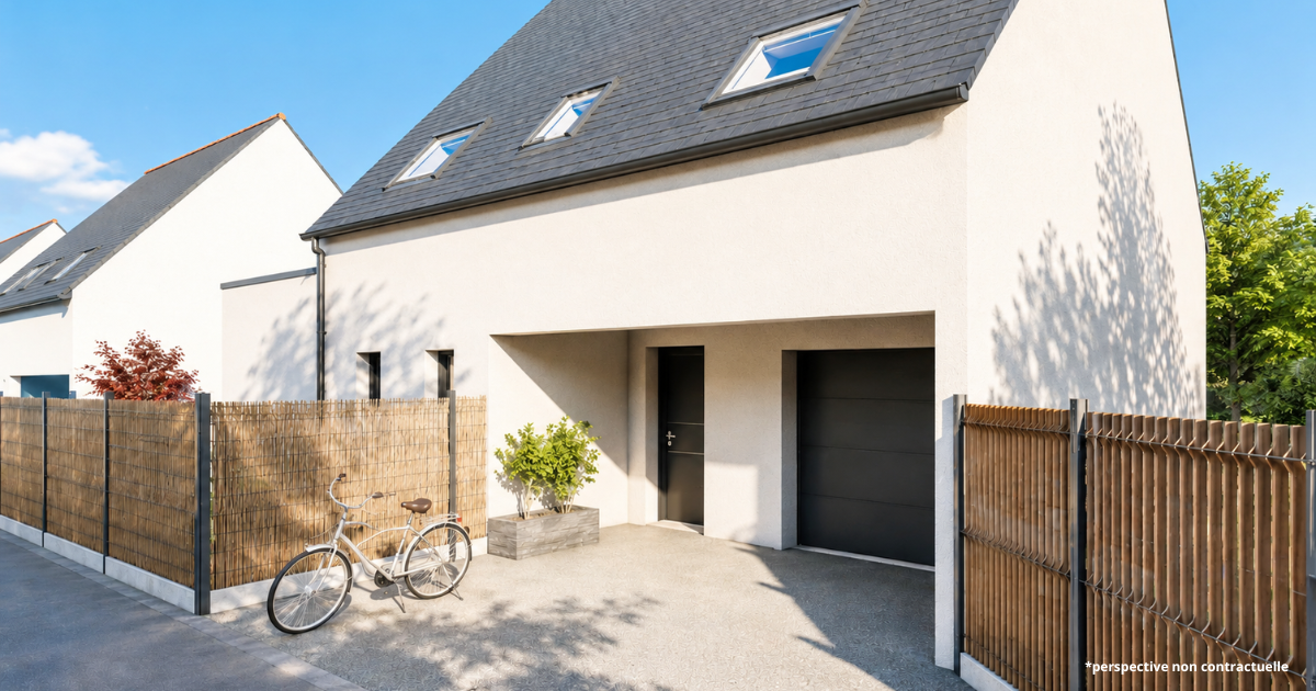 Maison traditionnelle neuve 