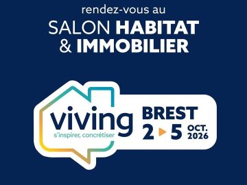 Le  Salon Habitat & Immobilier Viving c'est ce week-end !

📍Brest Expo, Parc de Penfeld
📆 du Vendredi 2 Octobre au Lundi 5 Octobre 2026
⏩ Retrouvez nous au...